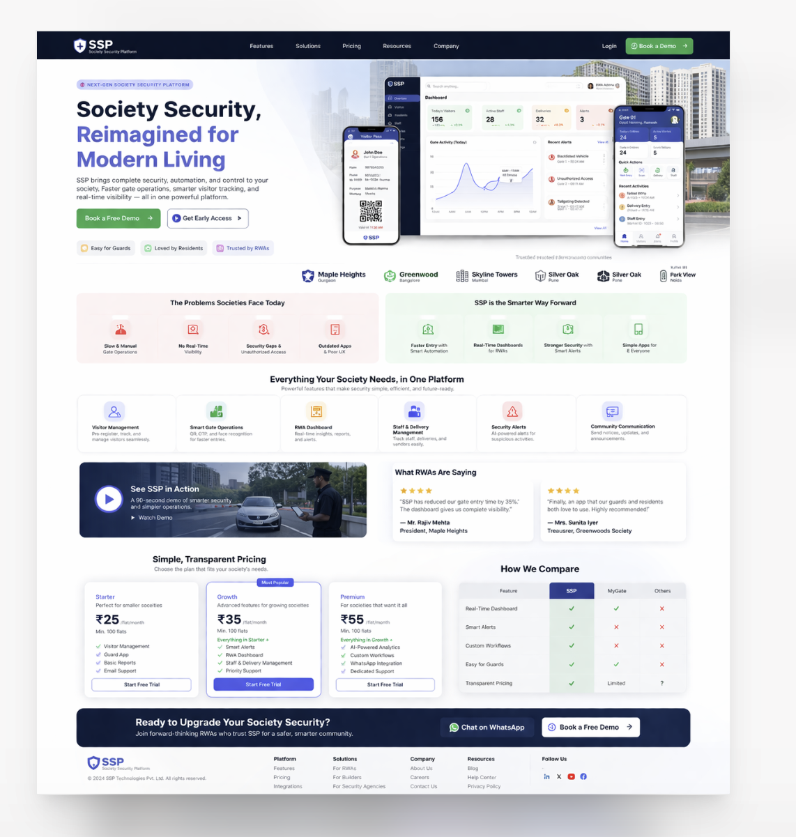 Reference design used as the source for the landing page hero